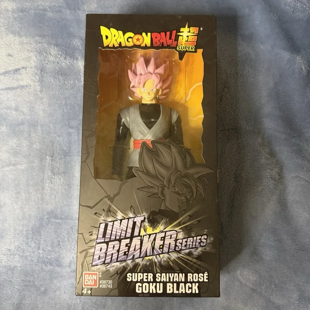HTF DRAGON BALL Z SUPER LIMIT BREAKER‎ SUPER SAIYAN ROSE GOKU BLACK NIB 12